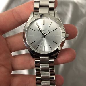 Micheal Kors silver watch